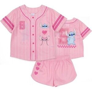 Disney Girls 3T 2 Pc Jersey & Shorts Outfit Set Soft Everyday Play Clothes